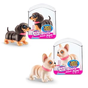 Kit Pets Alive - Booty Shakin Pups - Buldog + Dachshund