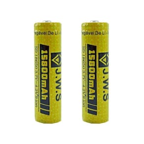 Kit 2 Baterias 18650 4,2V 15800mAh JWS até 11h