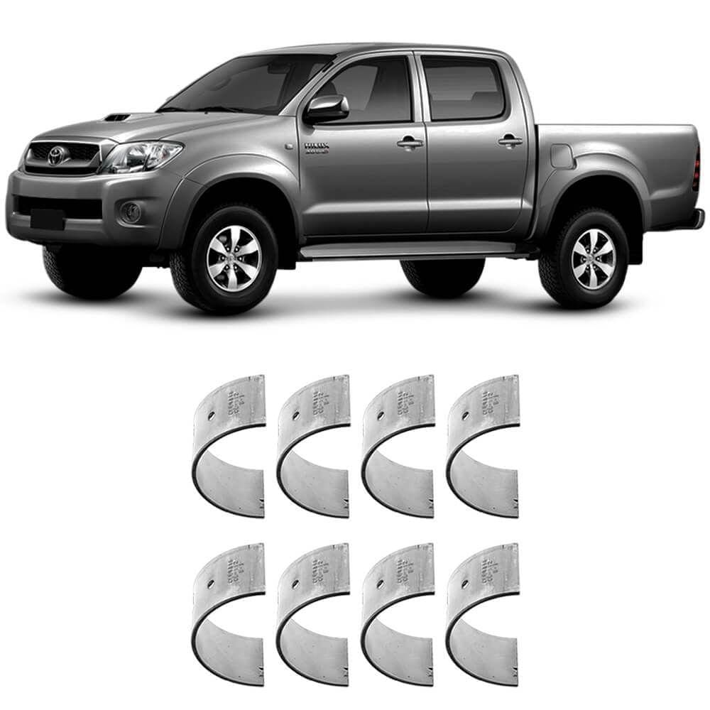 Bronzina Biela Std Hilux 2.5 16v 2006 A 2011 Metal Leve