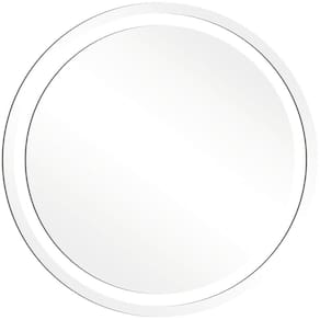 Espelho Multiuso Lapidado Pendurador Jateado Led Amarelo