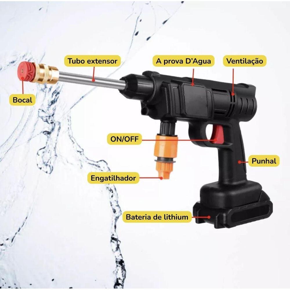 Lava Jato Rápido Profissional Alta Pressão | Casas Bahia