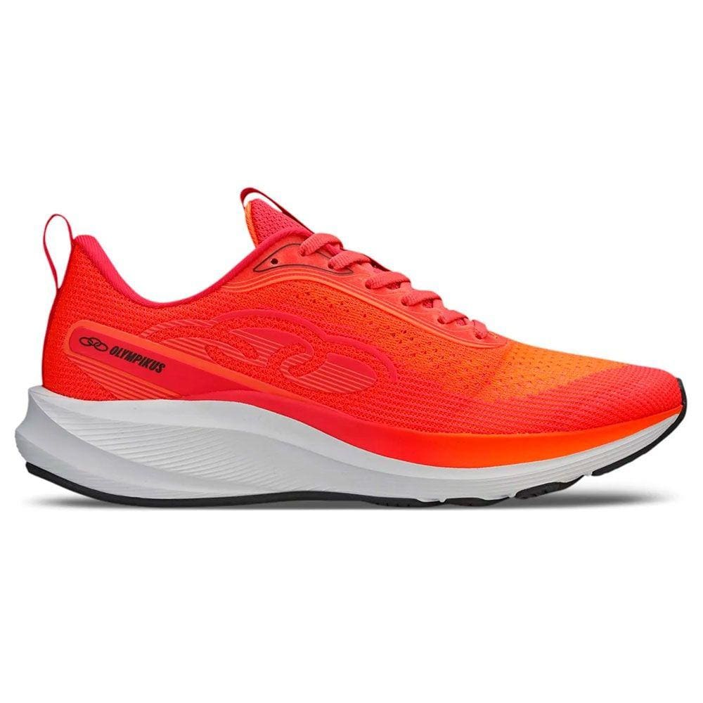 Tênis Olympikus Pride 3 Masculino - Laranja-Vermelho
