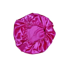 Touca Cetim Seda Luxo Antifrizz Tamanho único - Magic Enxovais Rosa Pink