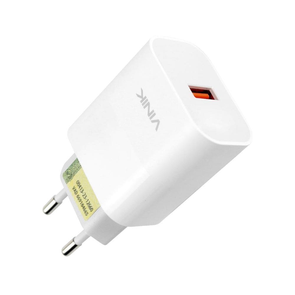 Carregador De Parede 20W Com 1 Saida Usb 12V 1.67A Quick Ch