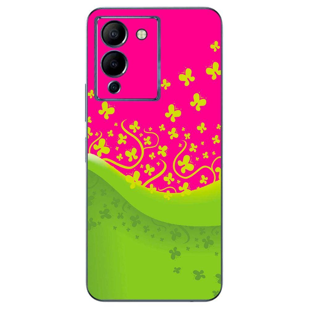 Capa Adesivo Skin358 Verso Para Infinix Note 12 G96