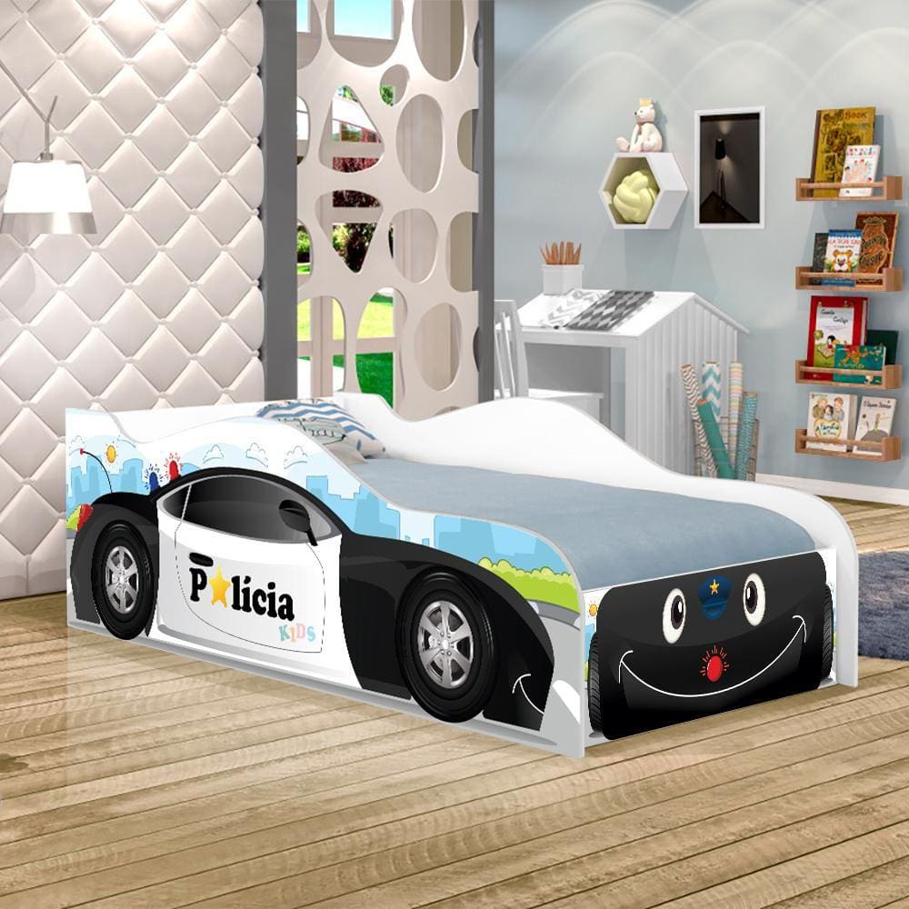 Cama Carro Menino  Solteiro