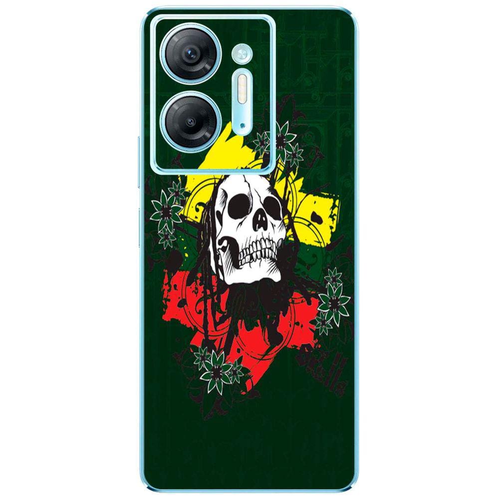 Capa Adesivo Skin024 Verso Para Infinix Hot 30 5G 2023
