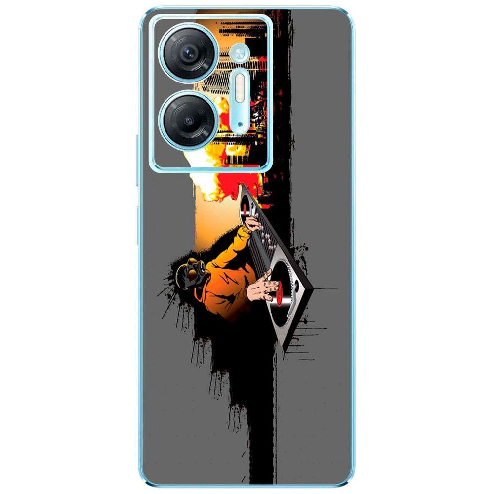 Capa Adesivo Skin264 Verso Para Infinix Hot 30 5G 2023