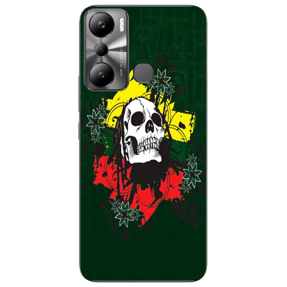 Capa Adesivo Skin024 Verso Para Infinix Hot 20i (X665E)