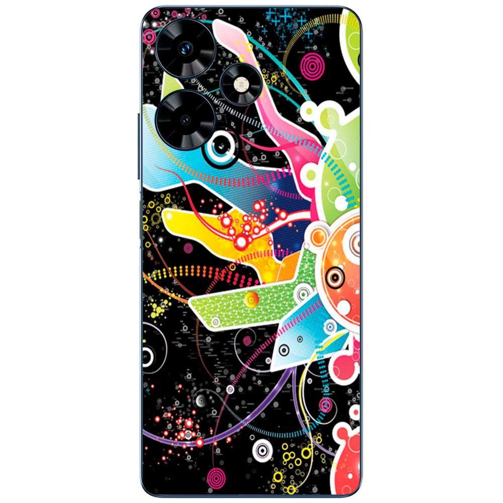 Capa Adesivo Skin058 Verso Para Infinix Hot 30 (X6831)