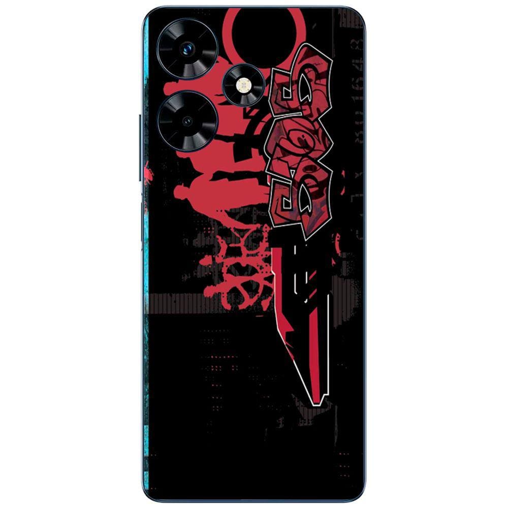 Capa Adesivo Skin055 Verso Para Infinix Hot 30 (X6831)