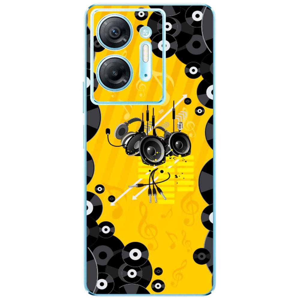 Capa Adesivo Skin354 Verso Para Infinix Hot 30 5G 2023