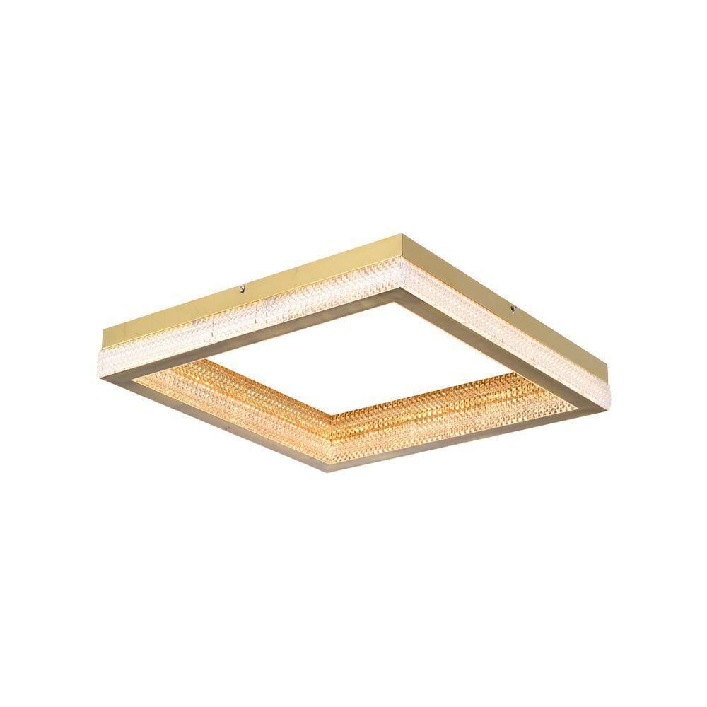 Plafon Queeensland 40x40cm - Dourado 40cm
