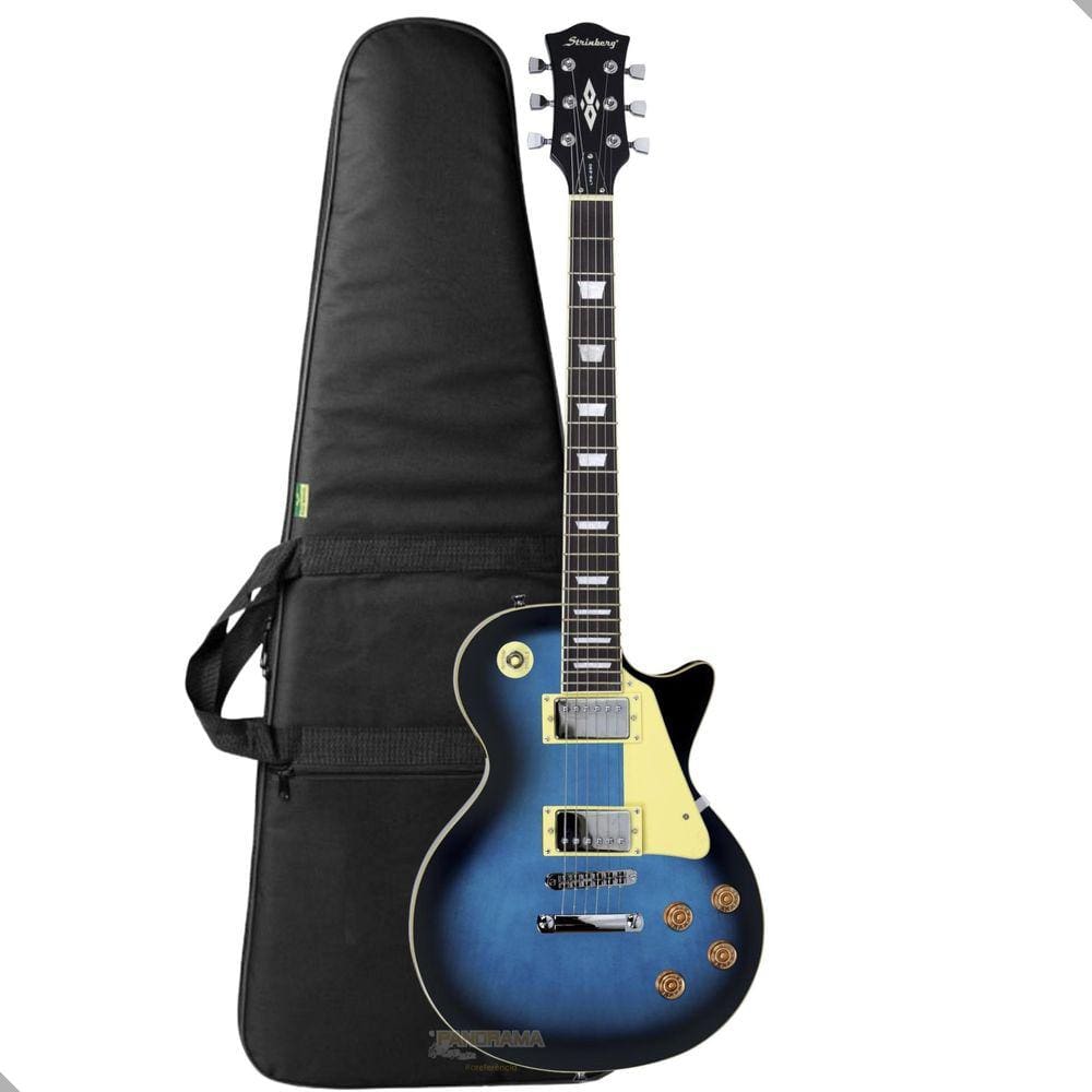 Guitarra Strinberg Les Paul Lps230 Bl + Capa