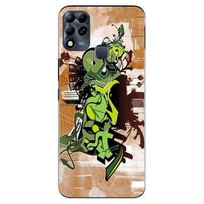 Capa Adesivo Skin072 Verso Para Infinix Hot 11 Play