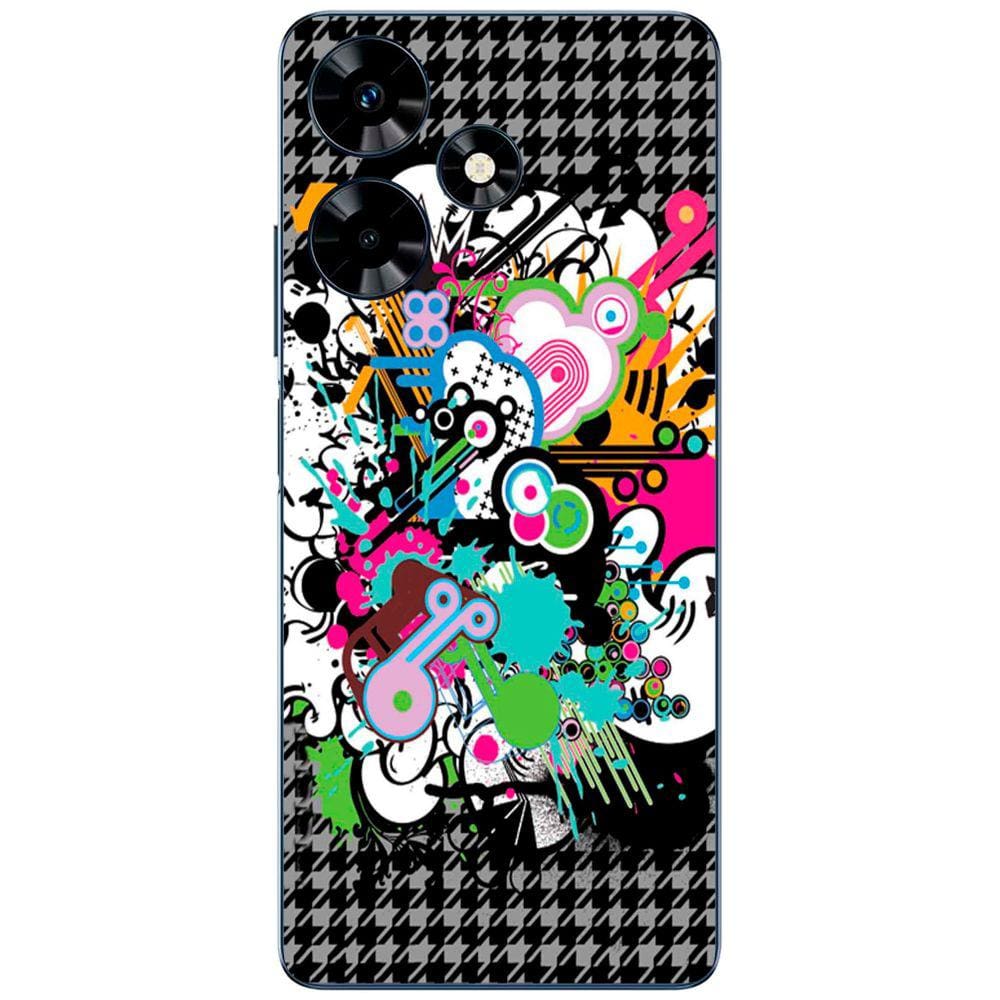 Capa Adesivo Skin022 Verso Para Infinix Hot 30 (X6831)