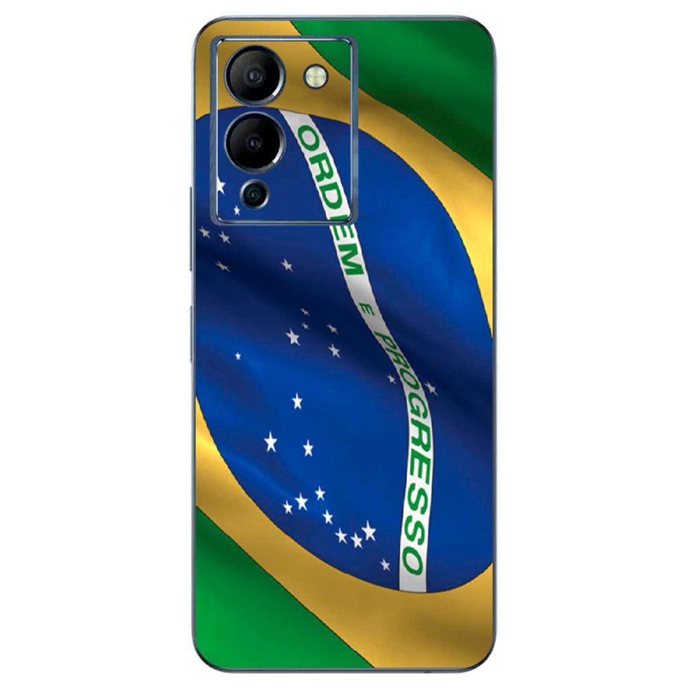 Capa Adesivo Skin628 Verso Para Infinix Note 12 G96