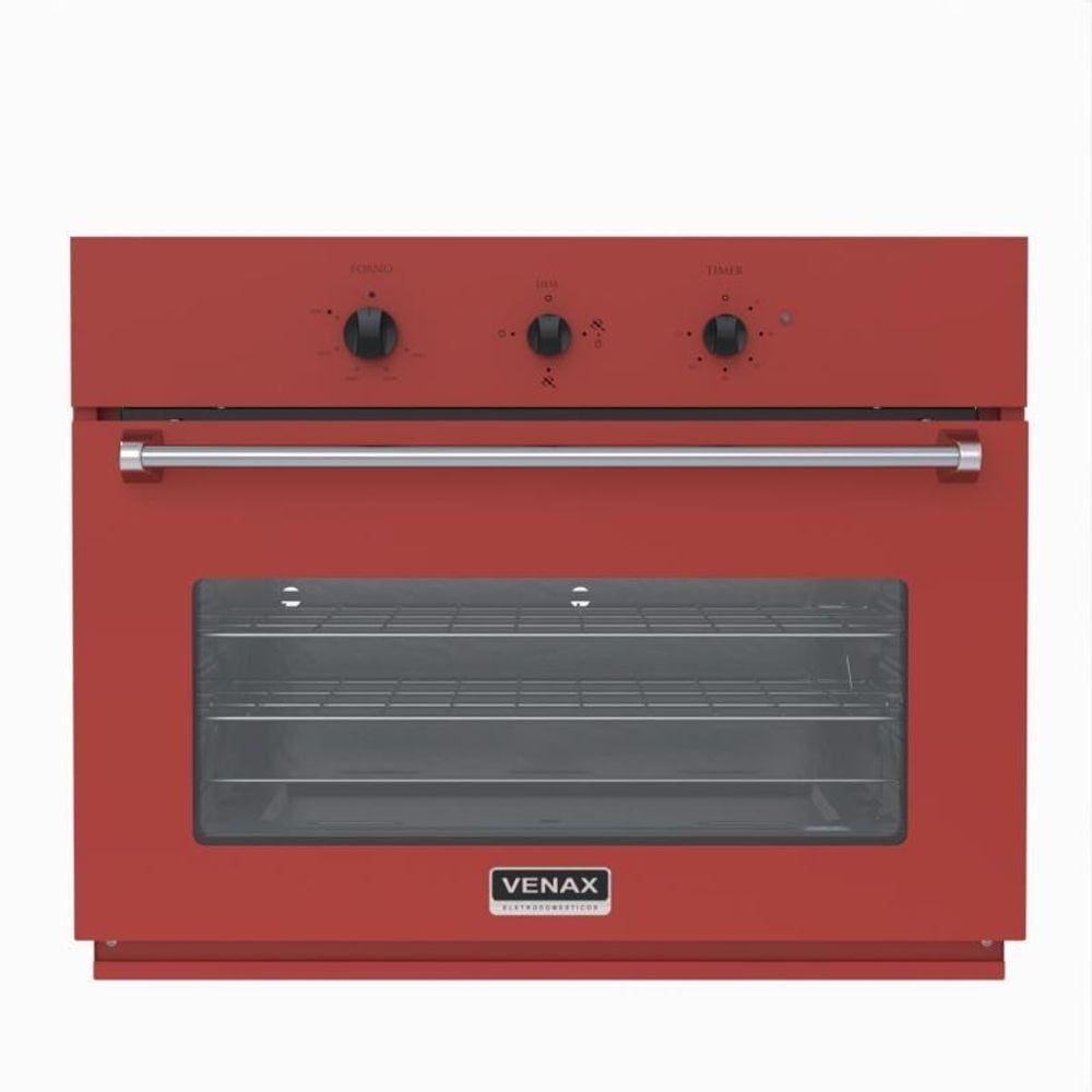 Forno de Embutir a Gas 90L Arena-Eg GIIi Vermelho Gas Glp