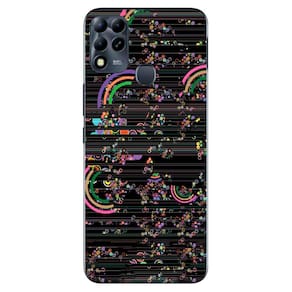 Capa Adesivo Skin006 Verso Para Infinix Hot 11 Play