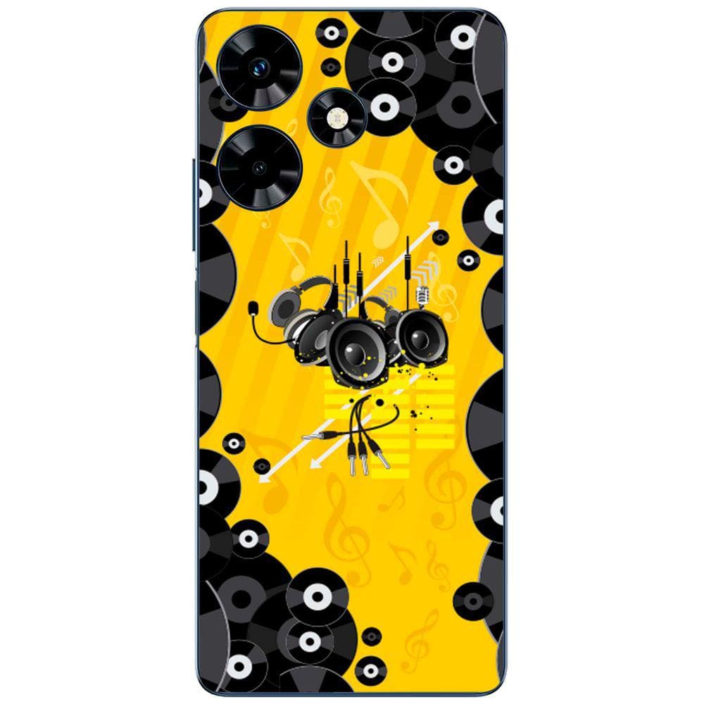 Capa Adesivo Skin354 Verso Para Infinix Hot 30 (X6831)