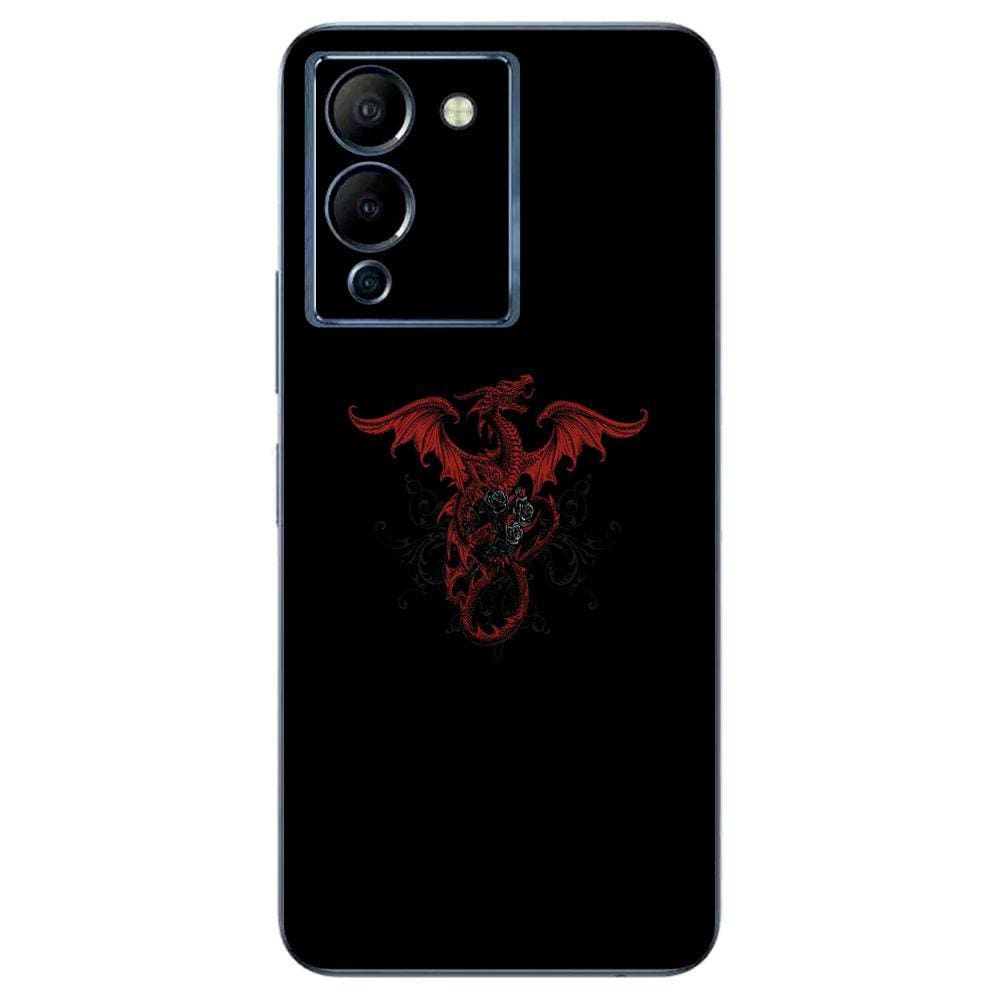 Capa Adesivo Skin255 Verso Para Infinix Note 12 G96