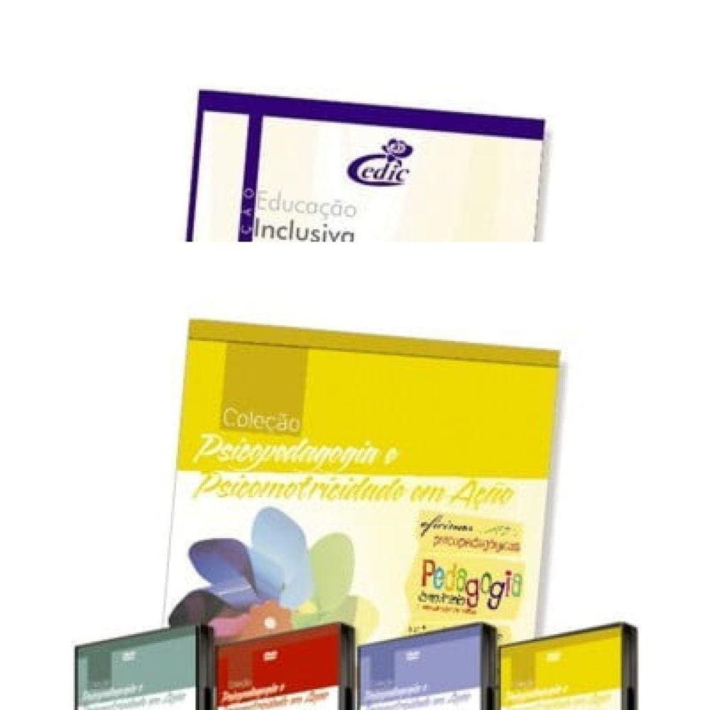Dvds Psicopedagogia E Psicomotricidade Em Ação