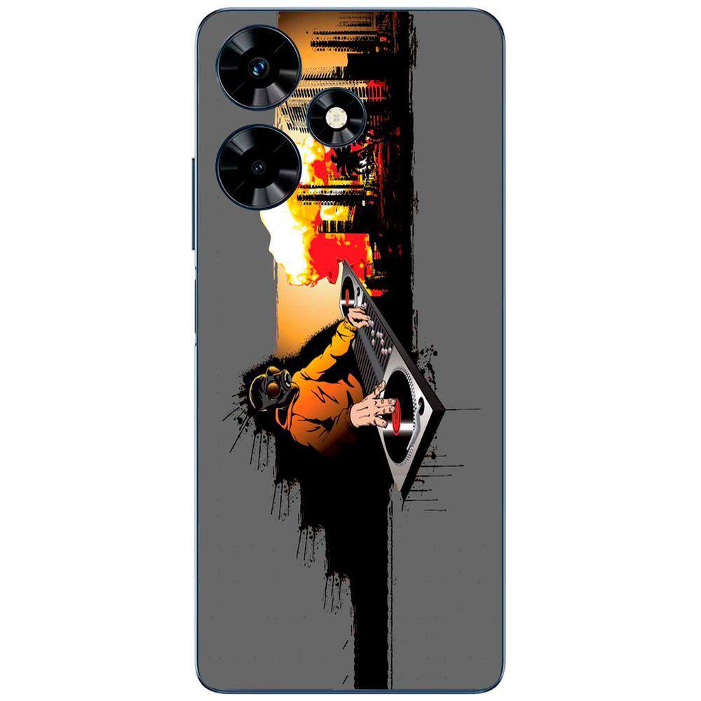 Capa Adesivo Skin264 Verso Para Infinix Hot 30 (X6831)