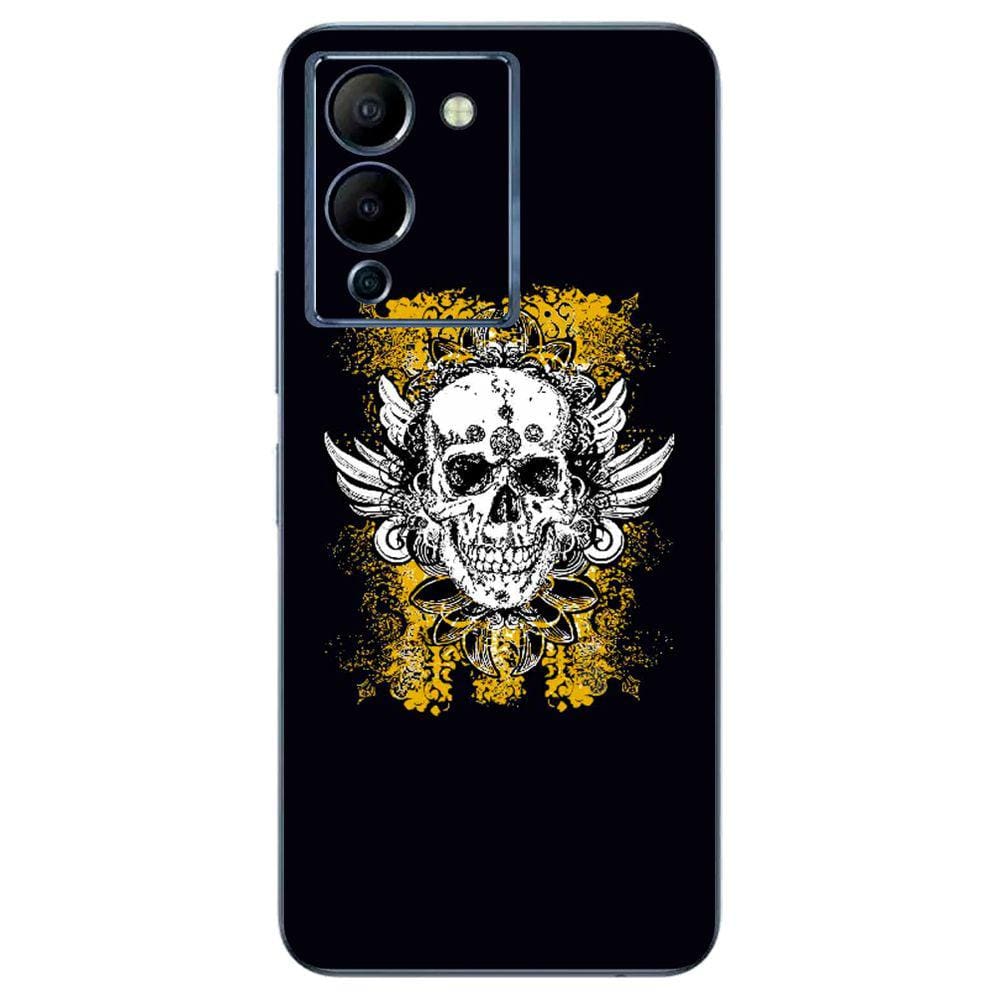 Capa Adesivo Skin374 Verso Para Infinix Note 12 G96