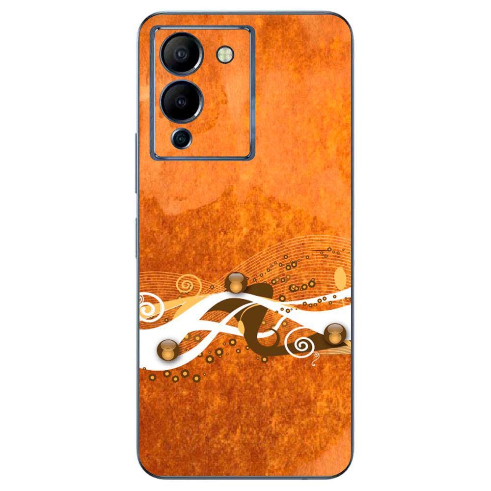 Capa Adesivo Skin371 Verso Para Infinix Note 12 G96