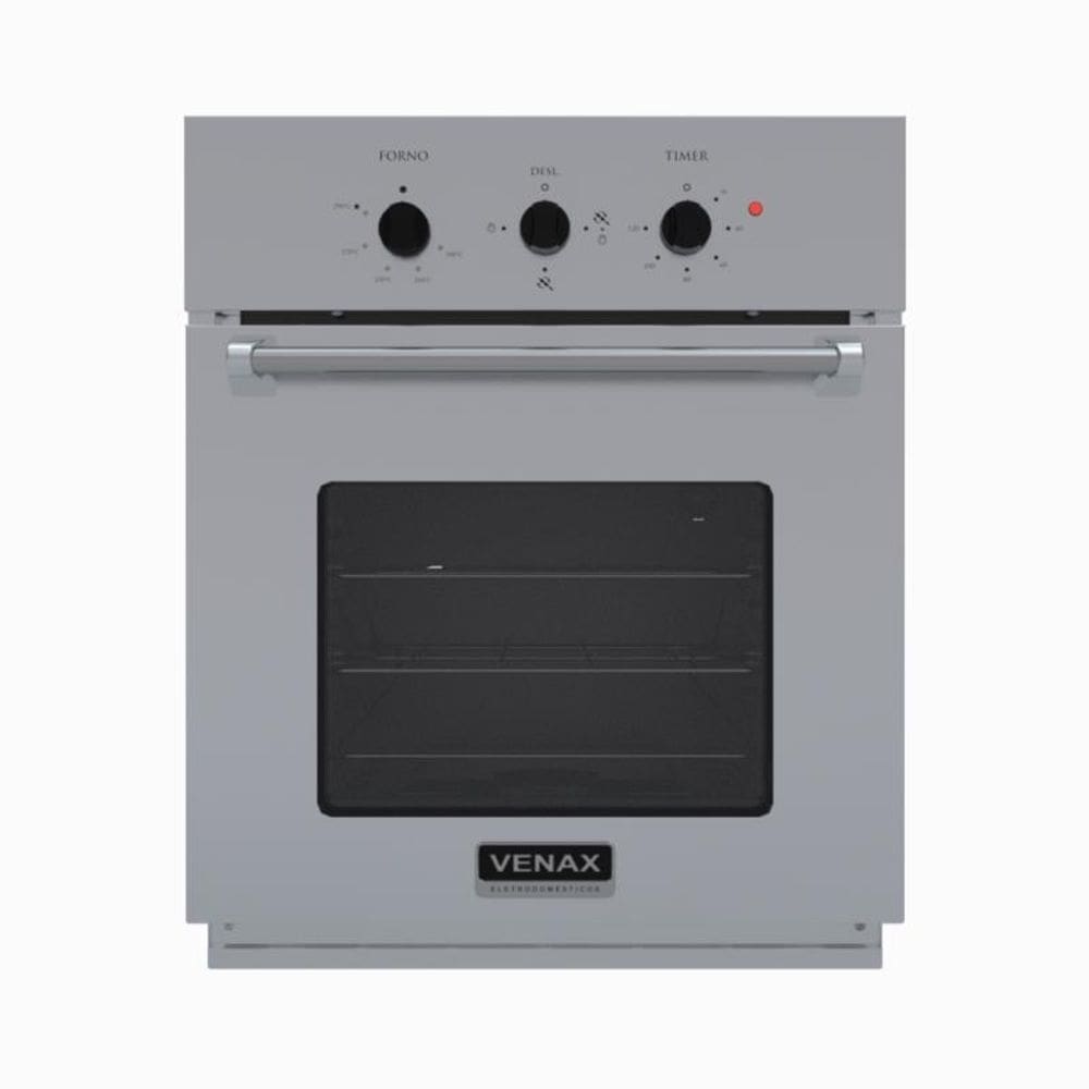 Forno 50l de Embutir Venax Inox - Gás - Arena Cromo - 110v