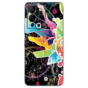 Capa Adesivo Skin058 Verso Para Infinix Note 12 G96