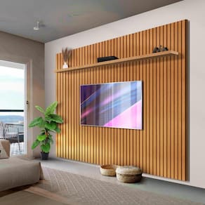 Painel Grande Ripado para TV de até 75 polegadas