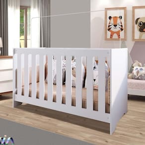Berço Multifuncional Americano 3 Em 1 Branco
