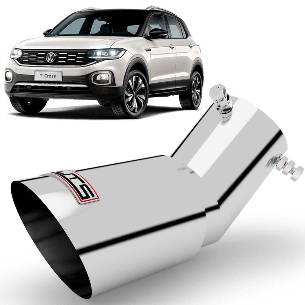 Ponteira De Escapamento Volkswagen T-Cross 2019 Até 2023 Special
