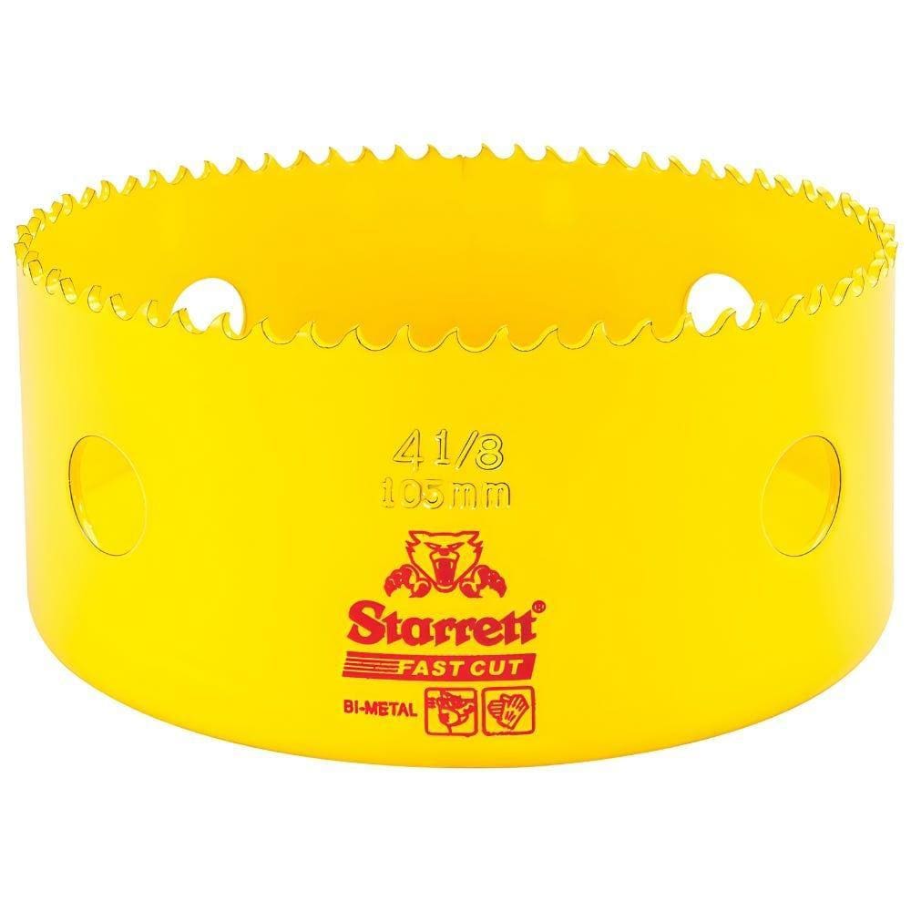 Serra Copo BiMetal 4.1/8 Pol 105 MM STARRETT