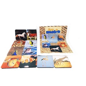 Super Jogo Da Memória Animais Educativo Crianças 15 Pares