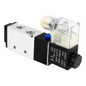 Válvula Pneumática 4V210-08 5/2 220V 1/4 Solenoide
