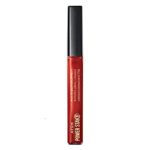 Avon Batom Líquido Power Stay Glitter Cereja Brilhante - 7Ml