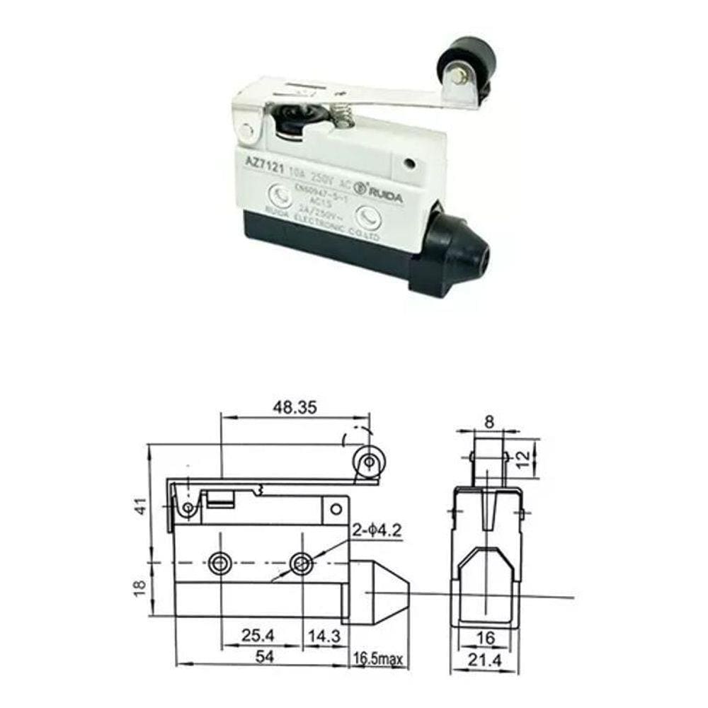 Micro Switch Az Modelo - Chave de Alta | Casas Bahia