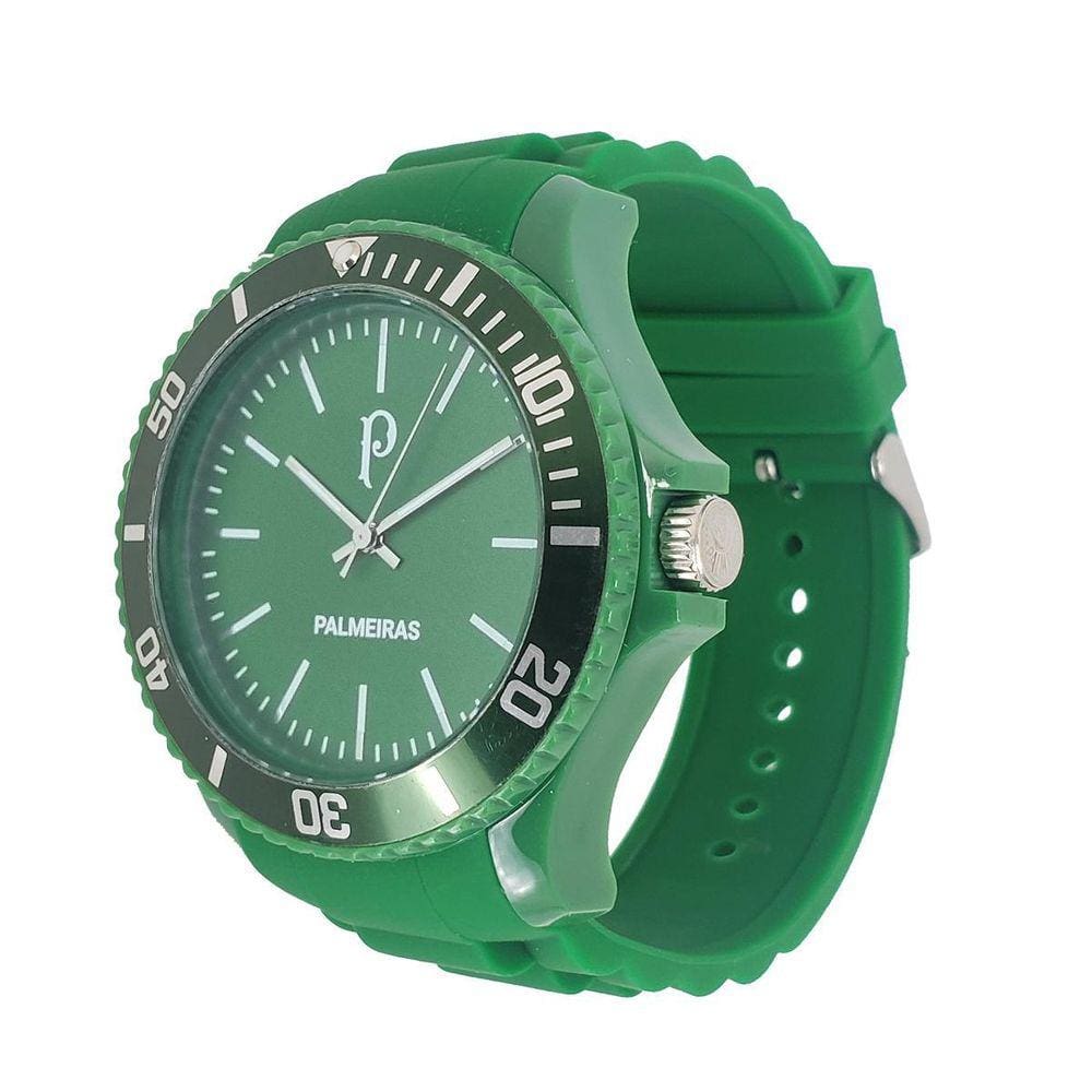 Relógio Palmeiras Oficial Masculino Verde Sep23-001-7