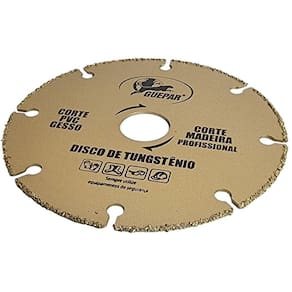 Disco De Tungstênio 110Mm Corte Madeira Para Serra Mármore