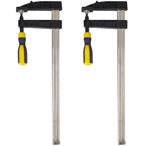 Grampos Sargento Tipo F 100x400mm Eda Profissional  Jogo 2