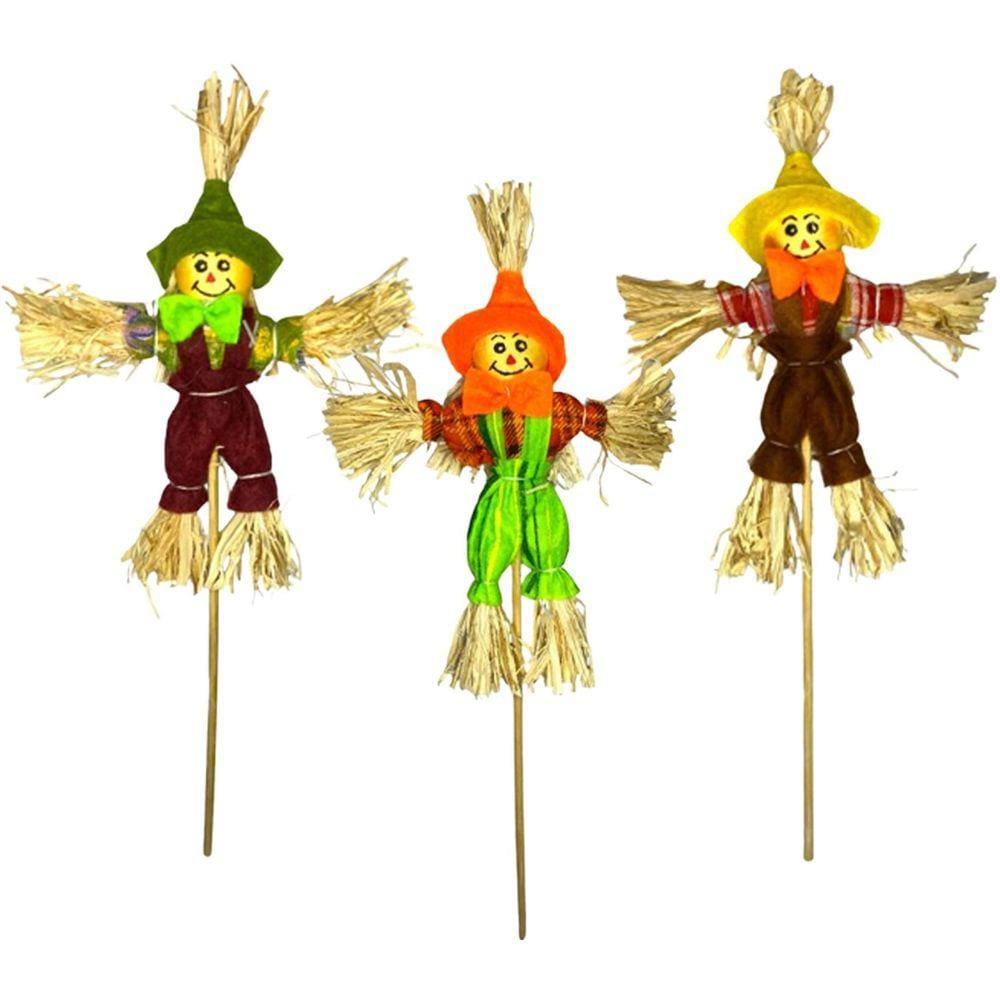 Kit 10 Espantalho Festa Junina Junina Espeto Palito Caipira
