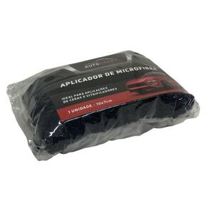 Auto Crazy Aplicador De Microfibra 10X7Cm Preto