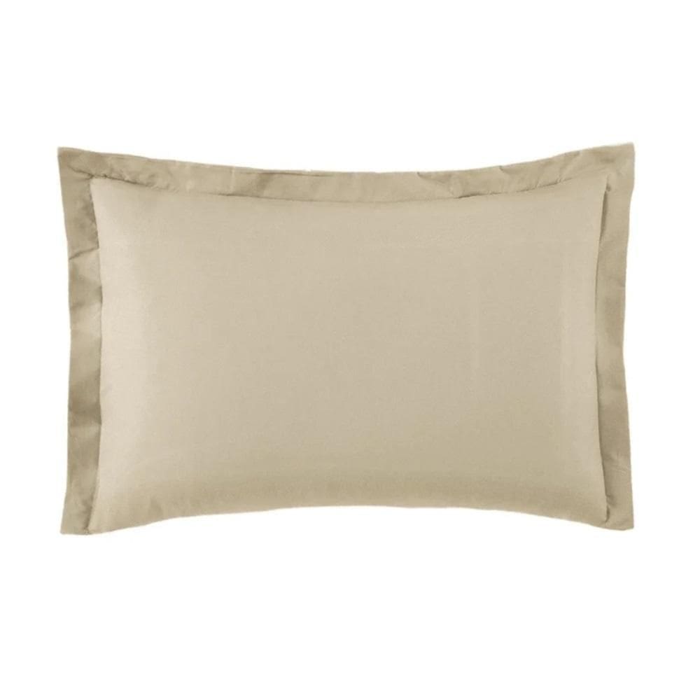 Fronha Altenburg Poliéster Toque Acetinado 50x70cm Bege Tan