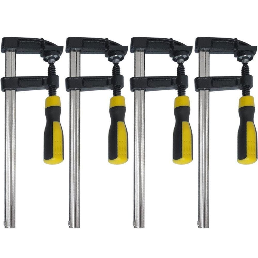 Grampos Sargento Tipo F 50 x 200mm 8 Pol. Eda Profissional