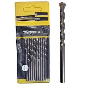 Broca para Concreto 4mm Vídea Eda Profissional 10 Unidades