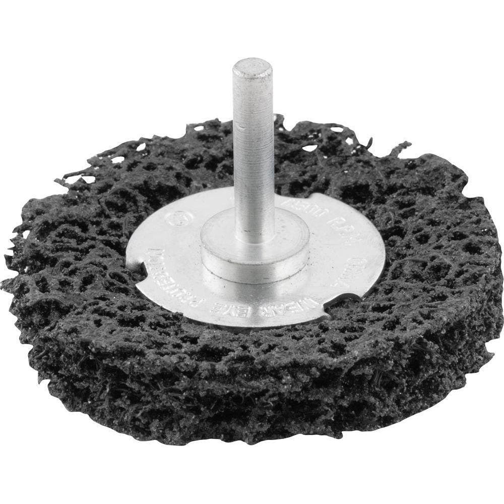 Esponja Abrasiva 75Mm Haste 1/4 Preta - Vonder