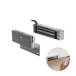 Conjunto Universal Fechadura Eletroima 150 Kgf Cinza