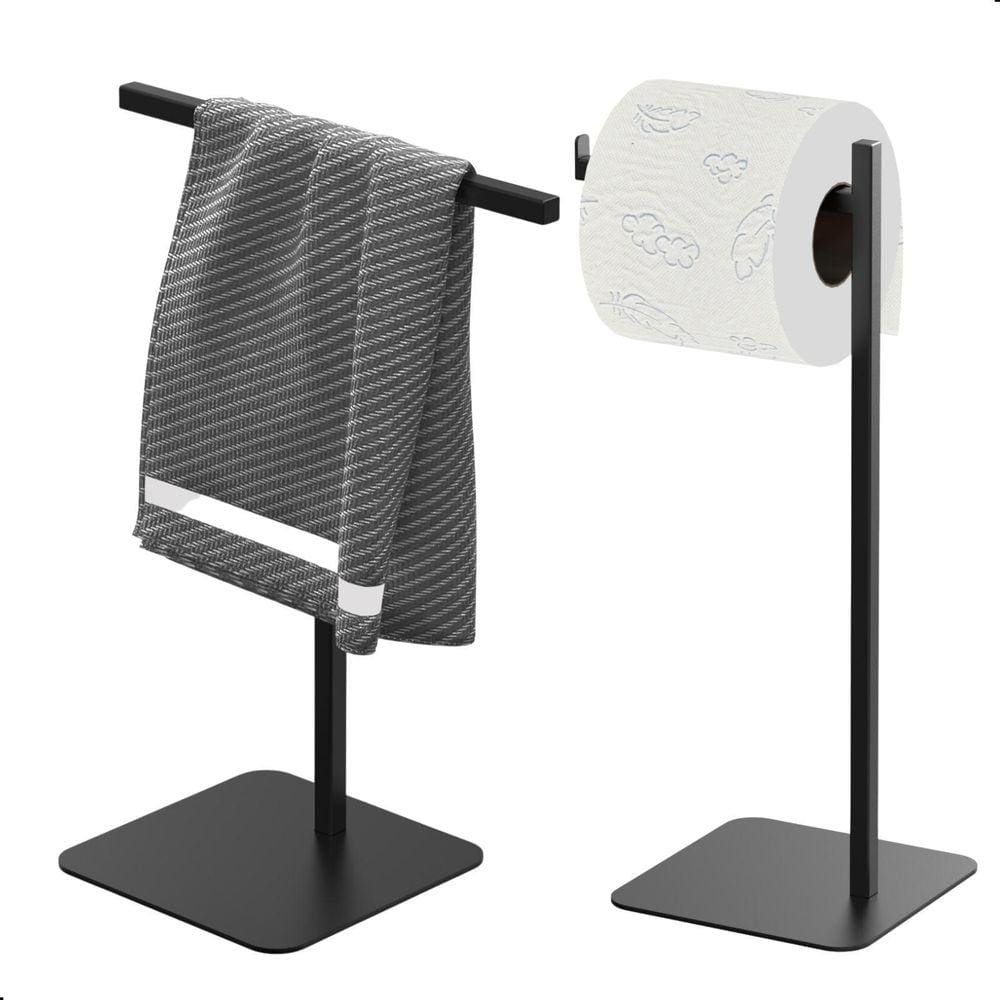 Porta Papel Higiênico e Toalha Lavabo Nice - Aço Inox